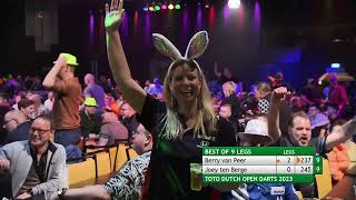 Toto Dutch Open Darts 2023  Mens Quarter Final 4 [upl. by Hiltner]