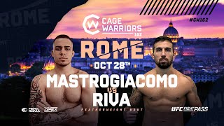 Giuseppe Mastrogiacomo vs Valentino Riva  FULL FIGHT  CW 162 Rome [upl. by Tyrus]