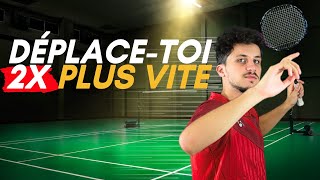 COMMENT MIEUX SE DÉPLACER AU BADMINTON [upl. by Ahsemo805]