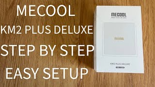 MECOOL KM2 PLUS DELUXE SET UP [upl. by Hartman631]