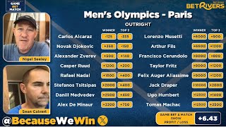 Mens Tennis Olympics Predictions  Djokovic Nadal Revel in Last Chance for Gold [upl. by Hinda]