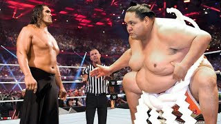 Full Match  The Great Khali vs Akebono Taro  Iron Man Match 2023  WWE Nov 4 2023 [upl. by Aryhs]