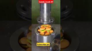 Candy crush 1 satisfying justcrushingcandies machine cancrushing crushing diy [upl. by Notsgnal]