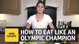 Team GBs Sam Quek How to eat like an Olympic champion  BBC Sport [upl. by Shirlee]