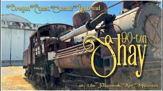 Shay Locomotive at Tillamook [upl. by Analiese]