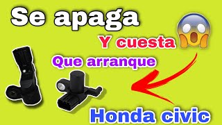 💥Honda Civic se apaga en marcha😣¿Cuál puede ser la Causa 🤔 P0344 [upl. by Anemolif824]