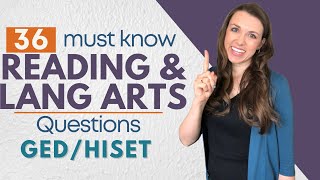 GEDHiSET Reading Questions that you Need to Know [upl. by Yhtuv604]