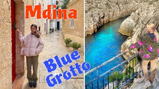 Мальта МДИНА и САМОЕ КЛАССНОЕ МЕСТО на острове  Голубой Грот  Malta Mdina Blue Grotto [upl. by Ramedlaw]