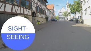 SIGHTSEEING in Pfullingen in GERMANY [upl. by Adnohsal]