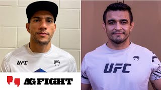 EXCLUSIVO Alex Poatan e André Sergipano comentam vitórias no UFC 276 [upl. by Ardnwahs517]