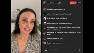 quotNajlepszaquot Polska Dziennikarka pierwszy live Insta czat 09112024 ig story live [upl. by Nylhsa980]