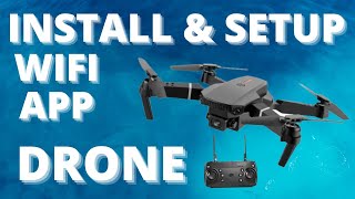 Pro Drone  How To Connect Drone To Phone  Setup amp Installation English Tutorial [upl. by Alaric976]