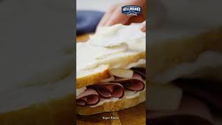 Hellmanns Ham and Brie Panini Recipe [upl. by Bluefield]