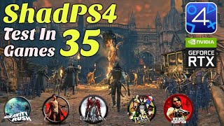 ShadPS4  Test In 35 Games  PS4 Emulator On PC [upl. by Elboa]