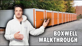 Boxwell Storage Walkthrough Review by Adopte Un Conteneur [upl. by Annadiane]