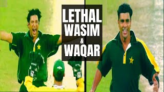 Wasim and Waqar Destroy South Africa in Final  FULL HD  Best Bowling  Pakistan vs South Africa [upl. by Aramal]