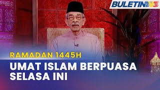 RAMADAN 1445H  Pengumuman Tarikh Mula Puasa [upl. by Berlauda]