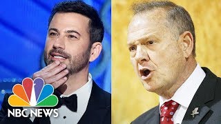 Late Night Host Jimmy Kimmel Vs Judge Roy Moore A Twitter Feud  NBC News [upl. by Asseralc]