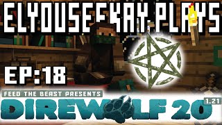 Direwolf20 121 Modpack Lets play  EP 18  Getting OCCULTY [upl. by Jarrad]