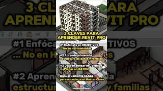 3 Claves paraaprender Revit PRO [upl. by Gile304]