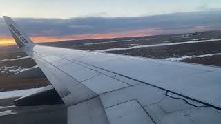 Landing at Calgary Int Airport on a Beautiful Evening☀️🤩 [upl. by Janaya]