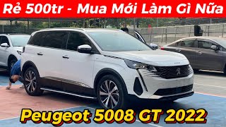 Peugeot 5008 GT Cũ Đời 2022 Màu Trắng Rẻ Hơn Mua Mới Hẳn 500 Triệu  Thế Uy Xe Lướt [upl. by Leuqcar]