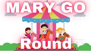 🎠 Fun MerryGoRound Song for Kids  SingAlong Nursery Rhyme 🎵 [upl. by Bennir]