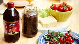 Caramelised Onion Chutney Recipe  Sarsons [upl. by Madora]