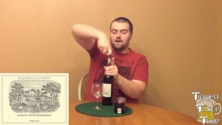 Rothschild Rouge 2010 French Red Wine Review Bordeaux France [upl. by Artima]