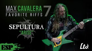 Max Cavaleras Favorite Riffs  Episode 7  Sepultura  ESP Guitars [upl. by Aneleasor]