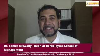 Dr Tamer Mitwally  Education Opportunities in Africa  Pearls of Africa Women Conference 2020 [upl. by Enaxor12]