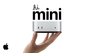 Introducing the allnew Mac mini  Apple [upl. by Filemon144]