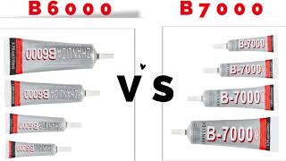 DIFFERENCE BETWEEN B6000 AND B7000 GLUE [upl. by Bar]