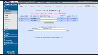 Vicidial How to Add AC CID explain in HINID vicidial [upl. by Giesecke]