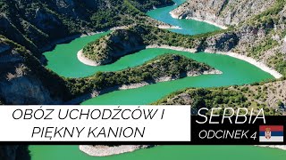 Obóz uchodźców  Sępy w kanionie Uvac  Serbia kamperem Vanlife [upl. by Tadeas]