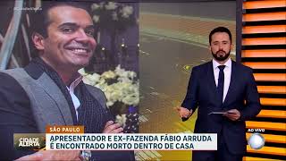 Fábio Arruda é encontrado morto dentro de casa  Cidade Alerta [upl. by Hetti]