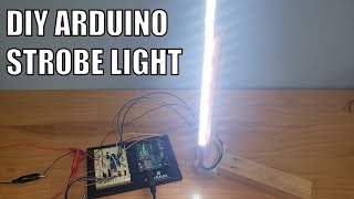 DIY Arduino Strobe Light  Science Project [upl. by Gnanmos]