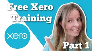 Xero accounting software beginners guide xero crash course Part 1  Intro amp Raising sales invoices [upl. by Earlie]