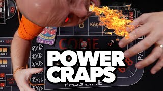 How to win with POWER CRAPS 🎲  Craps Betting Strategy [upl. by Chretien]