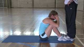 Abdominal strength assisted sit up  AFP Fitness Standards [upl. by Aihsiyt]