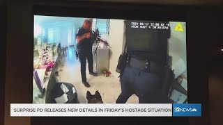 Surprise police rescue baby during hostage situation [upl. by Awuhsoj]