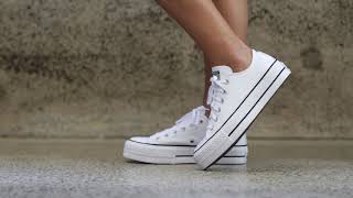 SOLECT Converse Chuck Taylor All Star Lift White [upl. by Halvaard789]