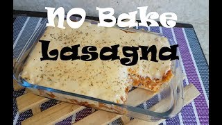 NO bake lasagna  cheese Bechamel recipe  Lasagna recipe [upl. by Charbonnier547]