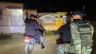 Recorrido de la policía en barrios de da francisco de Macorís [upl. by Shute]