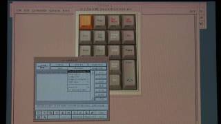 VAXstation 400090 OpenVMS DECwindows Applications Demonstration [upl. by Lekar]