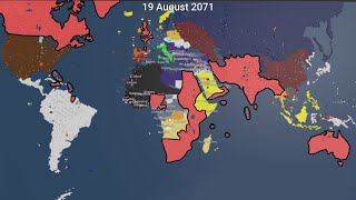 British Empire Timelapse  Nations Roleplay 2 [upl. by Patman]