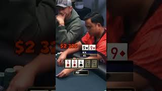 Combo Draw vs Over Pair poker fyp [upl. by Gula]