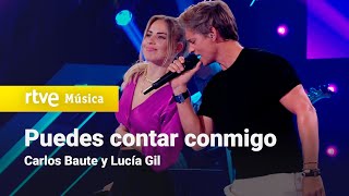 Carlos Baute y Lucía Gil  quotPuedes contar conmigoquot  Dúos increíbles 2023 [upl. by Thaxter]