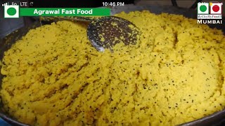 khamni Agrawal fast food  Special Sev Khamani in Mumbai  best indian food  Gujrati food [upl. by Otsenre]