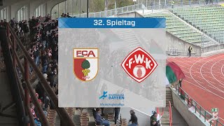 Würzburger Lufthoheit und Zaubertor – Kickers lassen im Duell der FanFreunde nichts anbrennen [upl. by Frodin177]